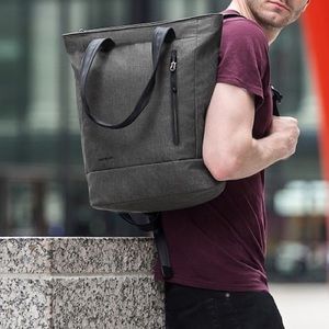 Travelon Anti-Theft Urban Convertible Tote Laptop Bag Backpack